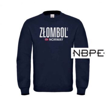 Bluza bez kaptura Złombol Norway 2024 - Granatowa