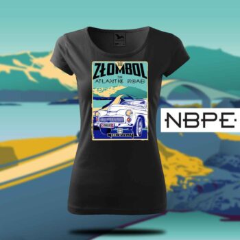 T-shirt edycyjny Złombol Atlantic Road Norway edycja 18 / 2024 Damska