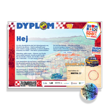 dyplom meta Złombol edycja 19 / 2025