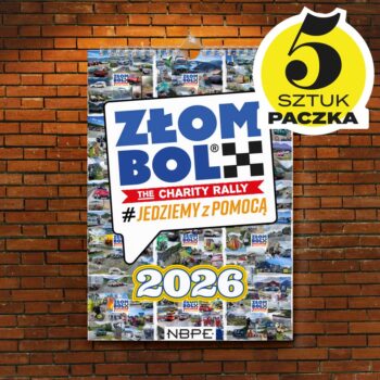 Kalendarz Złombol 2026 paczka 5sztuk