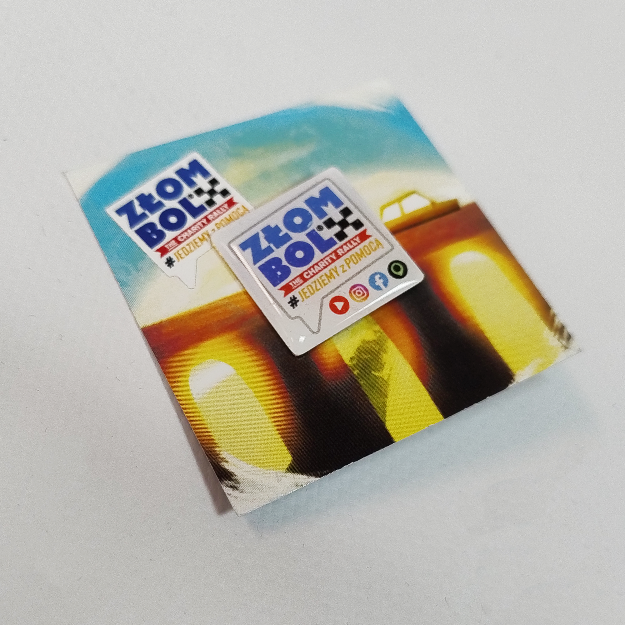 Pin logo Złombol